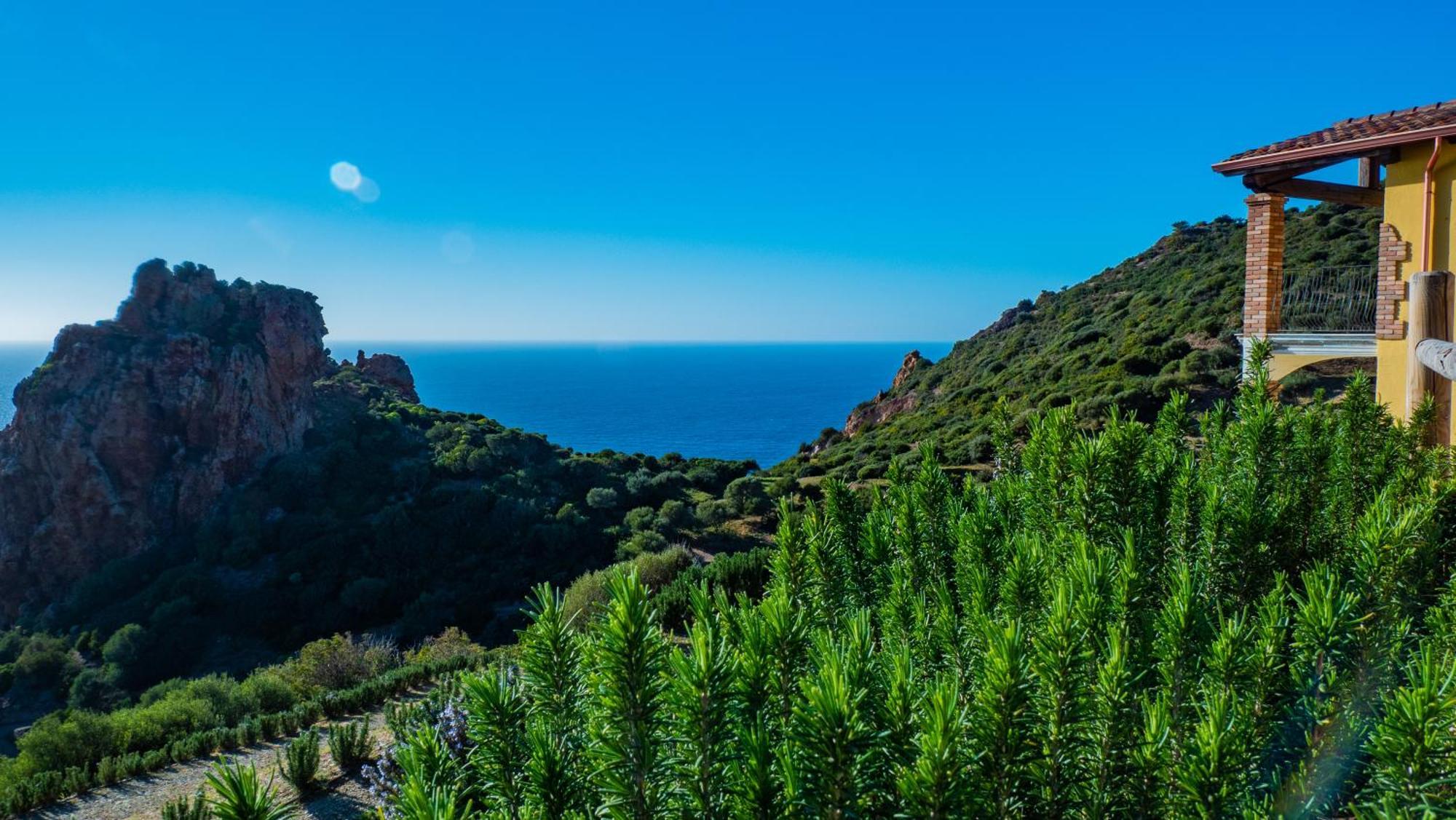 Il Sogno Tanca Piras Villa Nebida Eksteriør bilde